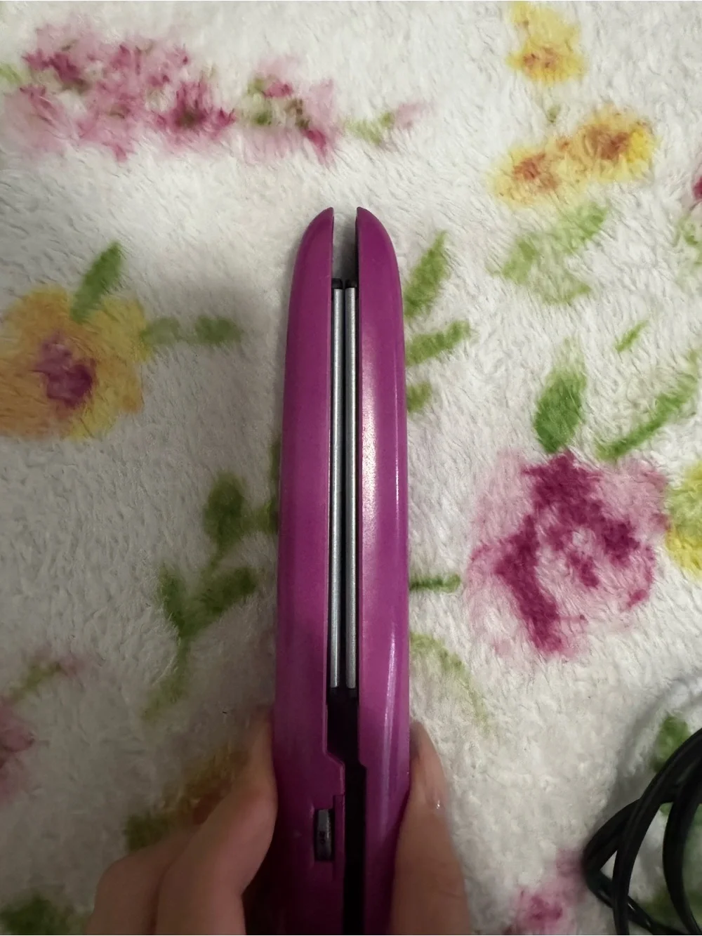 Conair purple Flat Iron Hair Straightener - Smooth Styling